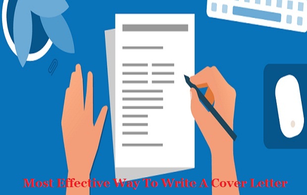 Most Effective Way To Write A Cover Letter