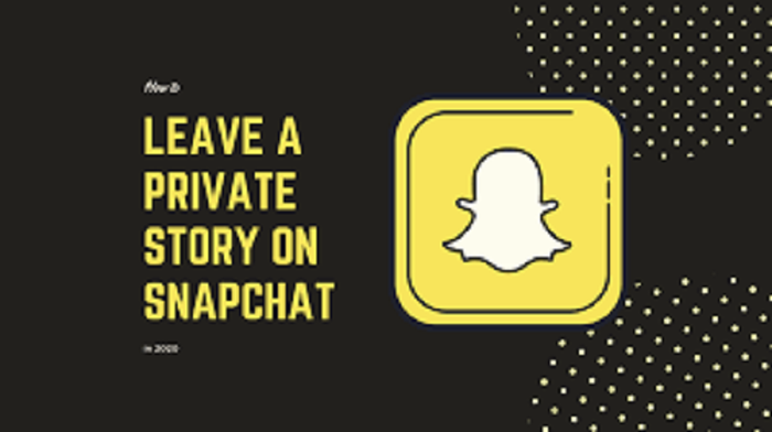 How To Make a Private Story in the Snapchat App
